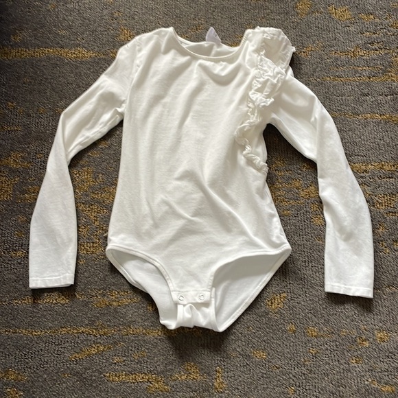 Zara Girls ruffle bodysuit (2) - Picture 4 of 5